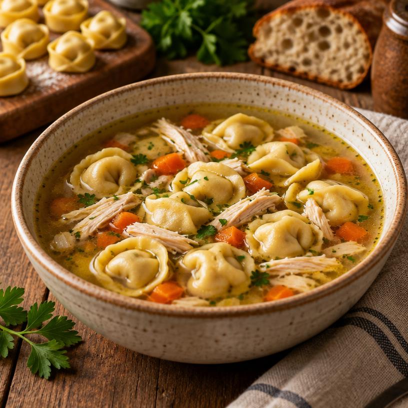 Sopa de capeletti